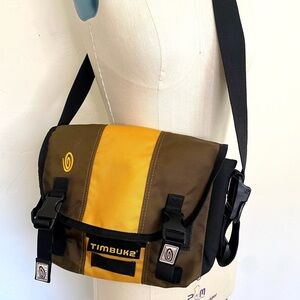 Timbuk2 Yellow and Brown Classic Messenger Bag